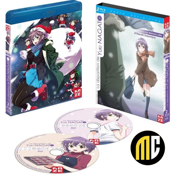 LA DISPARITION DE YUKI NAGATO - Integrale - Coffret Blu-Ray