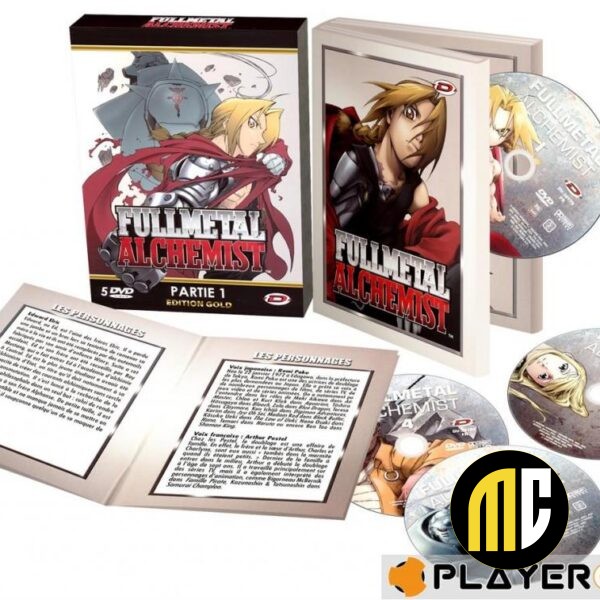 FULLMETAL ALCHEMIST - Partie 1/2 Edit. Gold (5 DVD + Livret)