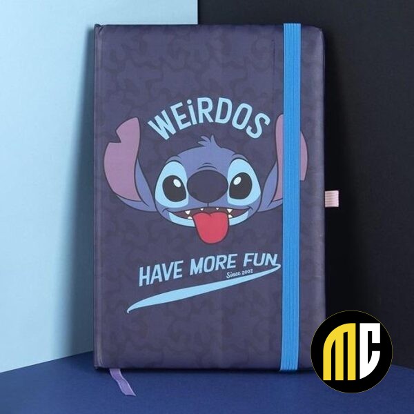 STITCH - Weirdos Have More Fun - Notebook A5
