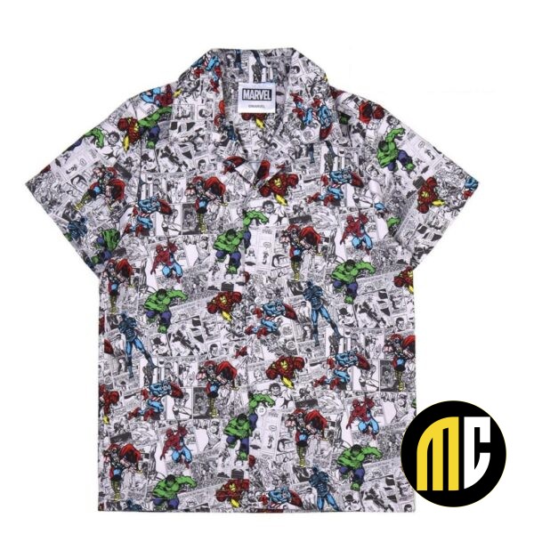 MARVEL - Chemise en Coton - Kids Taille 3 Ans