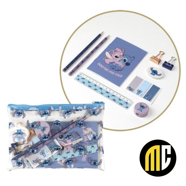 STITCH & ANGEL - You're My Fav - Set papeterie 12 Pc