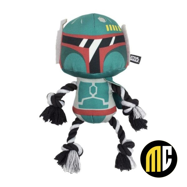 STAR WARS - Jouet en Corde pour Chien - Boba Fett