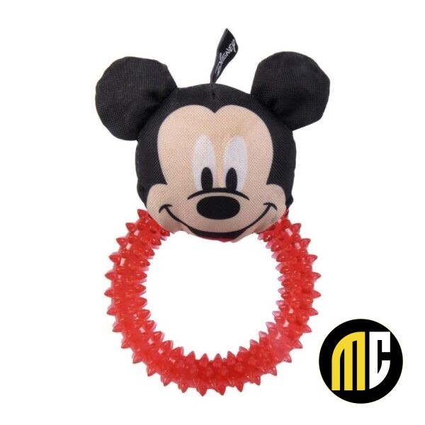 MICKEY - Jouet - Anneau de Dentition pour Chien