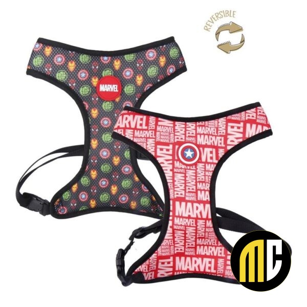 MARVEL - Harnais pour Chien Réversible - S/M