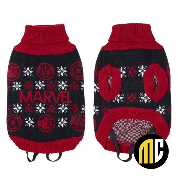 MARVEL - Pull en Tricot pour Chien - XXS