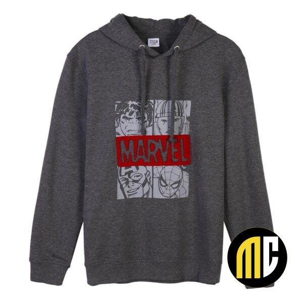 MARVEL - Logo - Sweat à Capuche Coton (S)