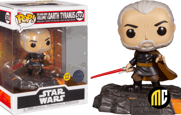 STAR WARS - POP DELUXE N° 522 - RSSv1 - Darth Tyranus (GW)
