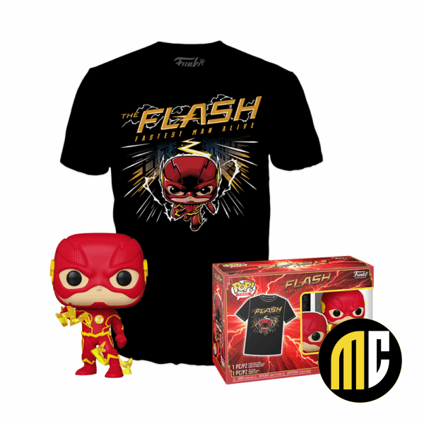 DC COMICS - Booble Head POP N° 1097 - The Flash + T-shirt (XL)