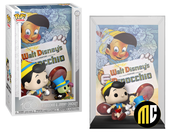 DISNEY - POP Movies Poster N° 08 - Pinocchio