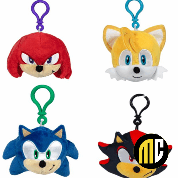 SONIC - Assortiment de 24 Bag Clips 4 Modèles - 12cm