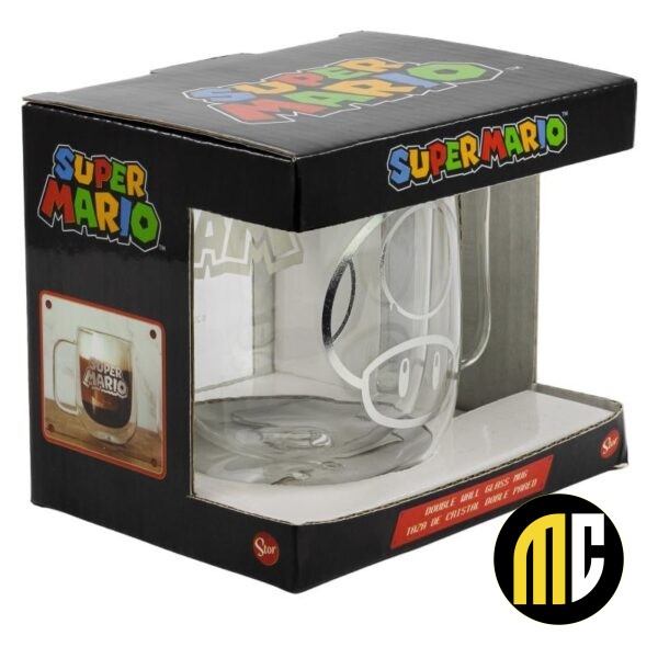 SUPER MARIO - Mug en Verre - 290 ml