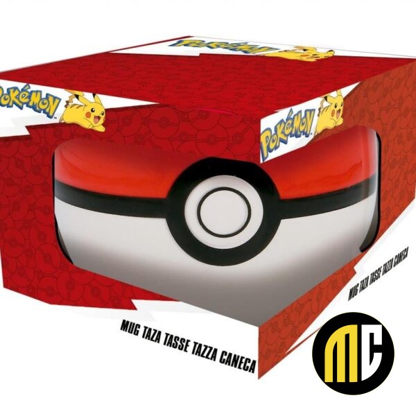 POKEMON - Pokeball - Mug 3D - 440 ml