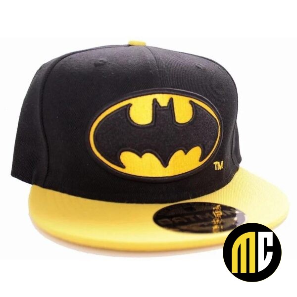 DC COMICS - Casquette Snapback - Batman Basic Black/Yellow