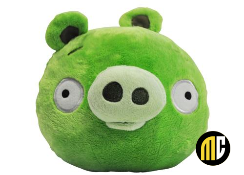 ANGRY BIRDS - Peluches Cochon vert 40 Cm