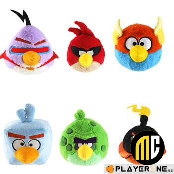 ANGRY BIRDS SPACE - Assort. Peluches animées 12 Cm ( Box of 12 )