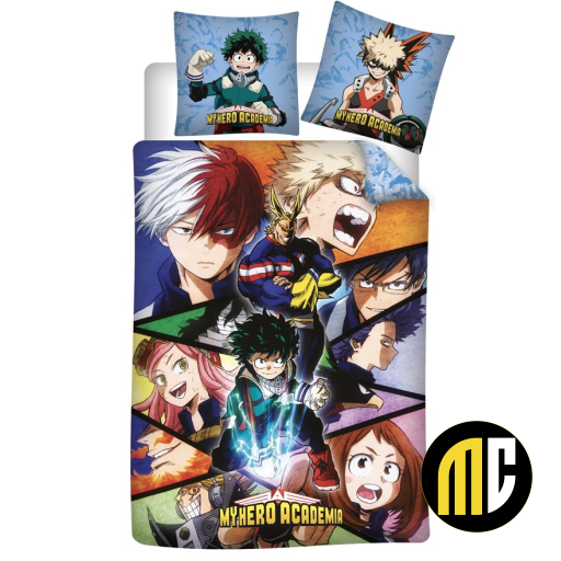 MY HERO ACADEMIA - Parure de lit 140x200cm  - '100% microfibre'