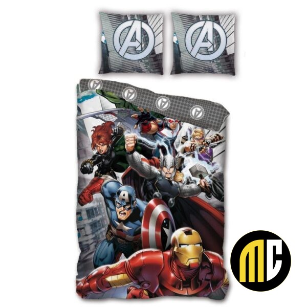 AVENGERS - Parure de lit 140X200 - '100% microfibre'