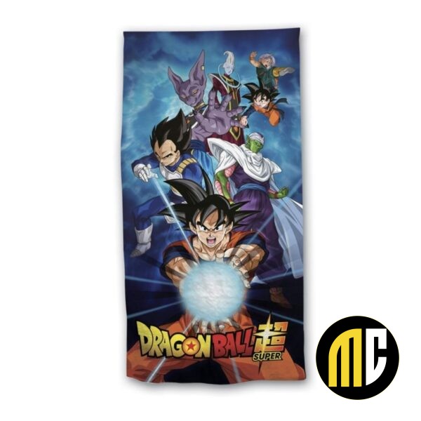 DRAGON BALL Z - Serviette de Plage 100% Coton 70x140cm
