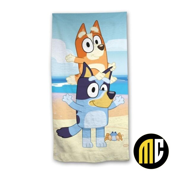 BLUEY - Plage - Serviette de Plage 70x140cm