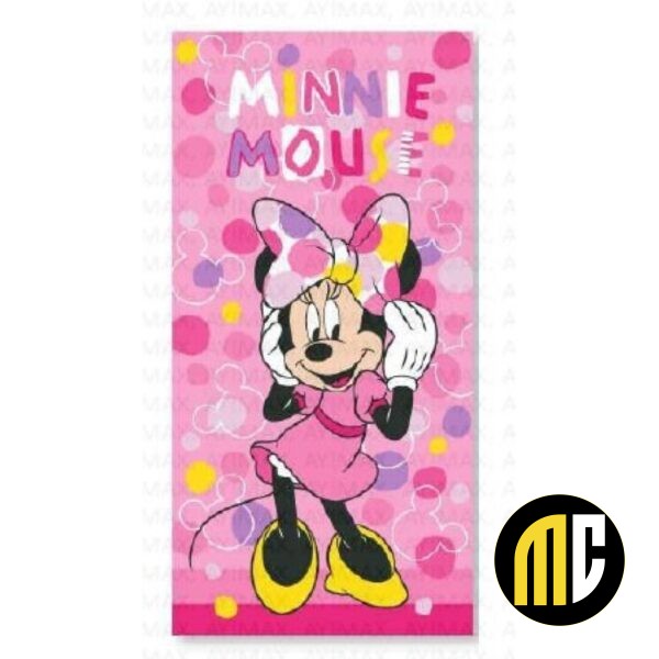 DISNEY - Minnie Mouse - Serviette de Plage 70x140cm