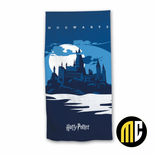 HARRY POTTER - Poudlard - Serviette de Plage 100% Polyester 70x140cm