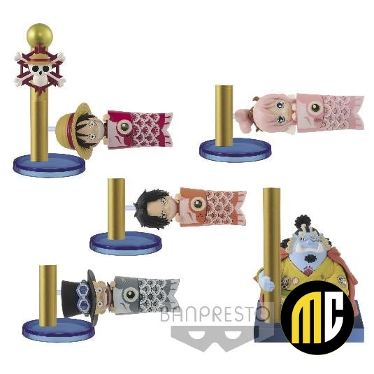 ONE PIECE - Figurine WCF Carp Streamer - Modéle Aléatoire