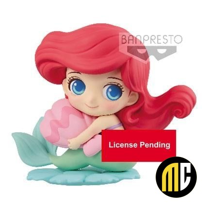 DISNEY - Q Posket SWEETINY Ariel Milky Color Version - 8cm