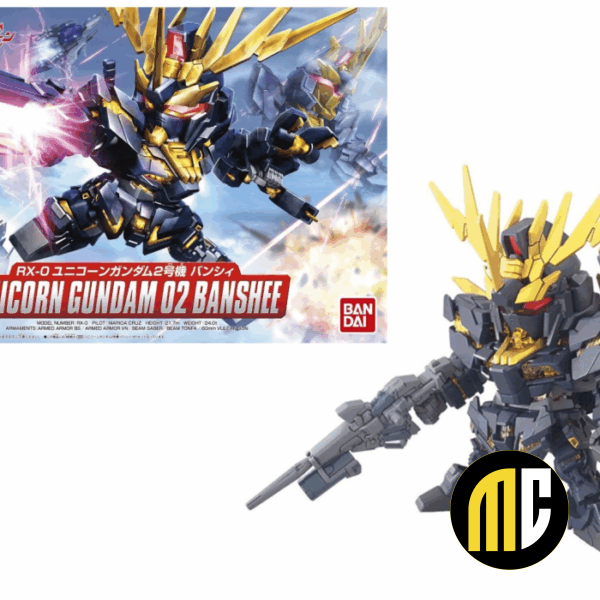 GUNDAM - Model Kit - BB Gundam Unicorn 2 Banshee 380