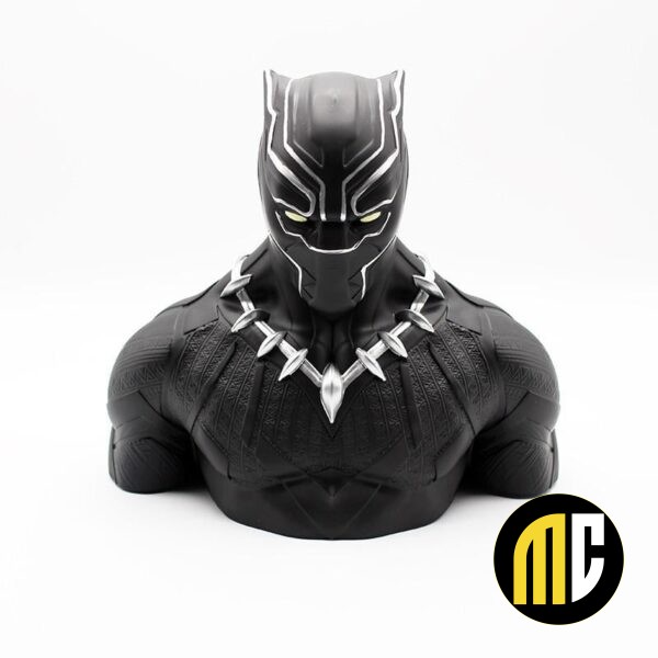 MARVEL - Tirelire Boite Blister - Black Panther Waka Deluxe Bust 20 cm