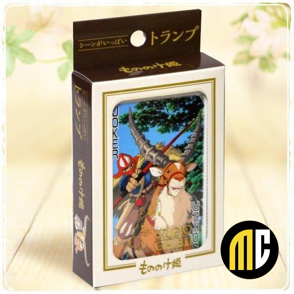 GHIBLI - Princesse Mononoke - Jeu de cartes à jouer (54 cartes)