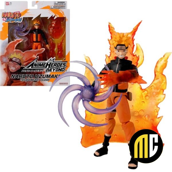 NARUTO - Naruto avec effet transf. - Figurine Anime Heroes Beyond 17cm