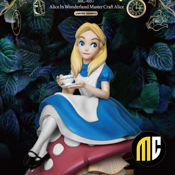 DISNEY - Alice - Statuette Master Craft 36cm