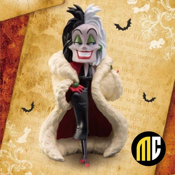 DISNEY VILLAINS - Figurine Mini Egg Attack - Cruella - 8cm