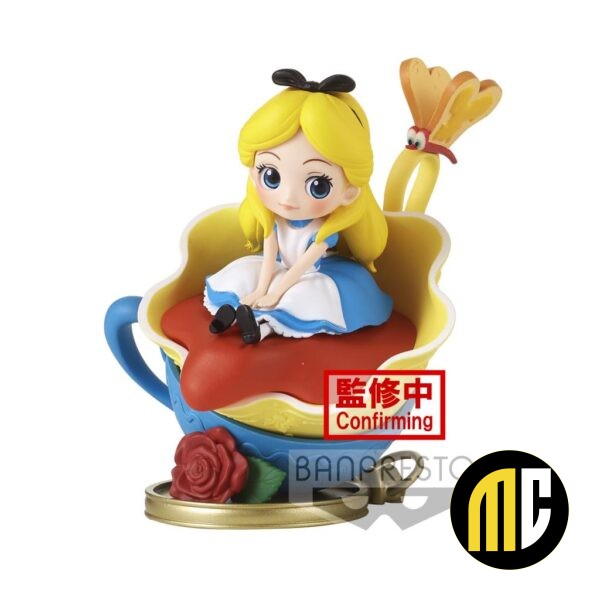 DISNEY - Alice - Figurine Q Posket Stories 9cm ver.A