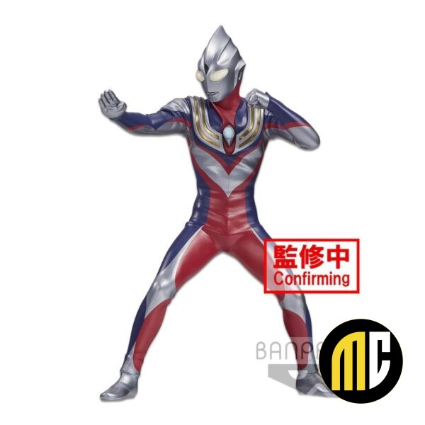 ULTRAMAN - Ultraman Tiga - Figurine Hero's brave Statue 18cm