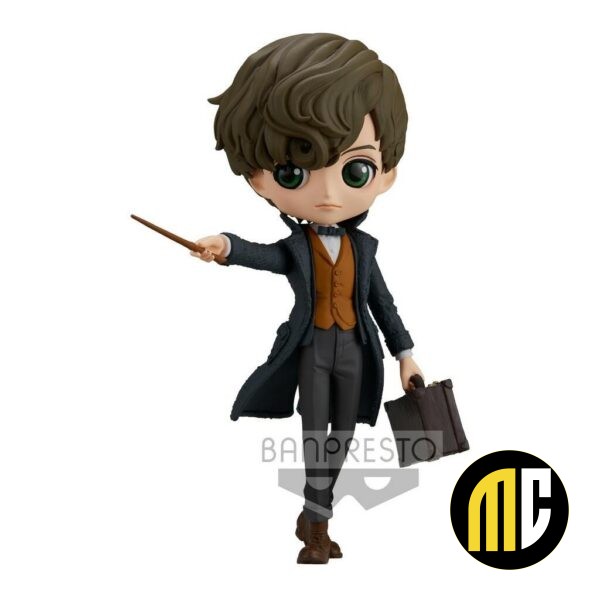 FANTASTIC BEASTS - QPosket - Newt Scamander B - Figurine 15cm