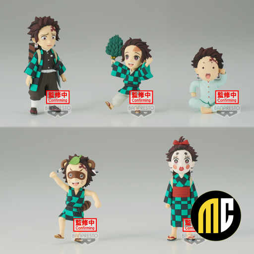 DEMON SLAYER-WCF Tanjiro Kamado collection-Assortiment 12 Figurine 7cm