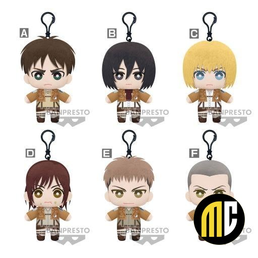L'ATTAQUE DES TITANS - Tomonui Plush - Assortiment 9 Peluche 15cm