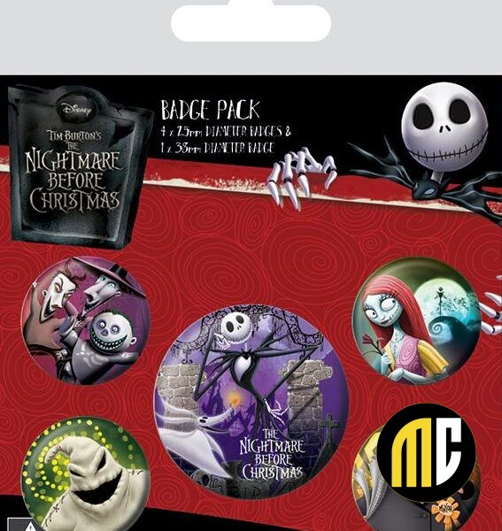 NBX - Pack 5 Badges - Characters