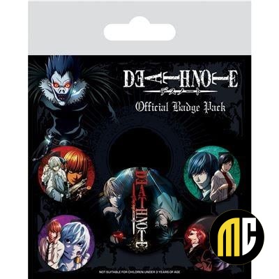 DEATH NOTE - Connections of Fate - Pack 5 Badges