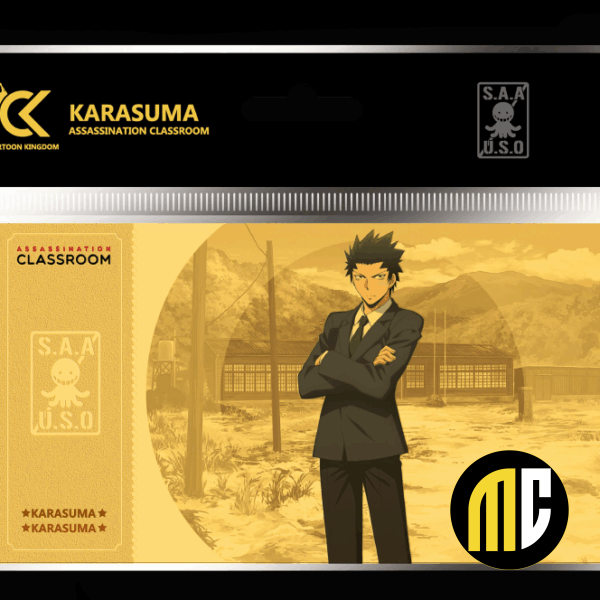 ASSASSINATION CLASSROOM - Karasuma - Golden Ticket