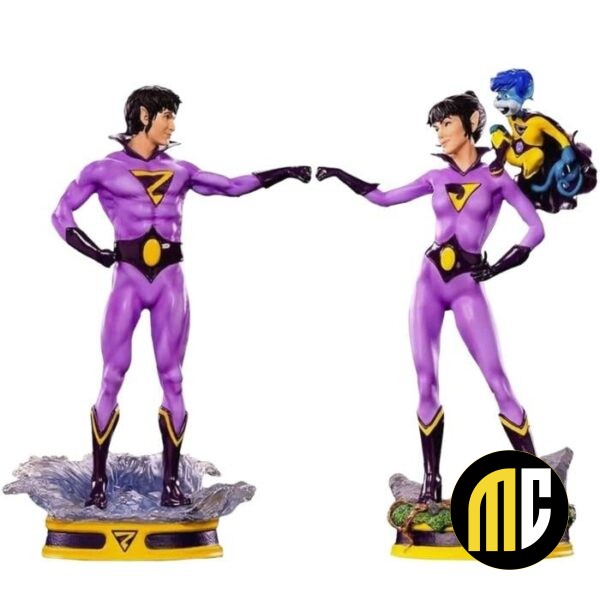 WONDER TWINS - 2-Pack Statuette 1/10 Art Scale DELUXE - 21cm Exclusive