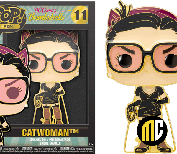 DC COMICS - Pop Large Enamel Pin N° 11 - Catwoman