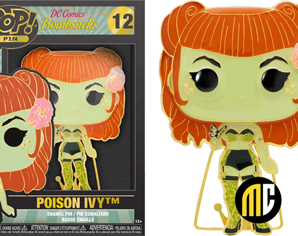 DC COMICS - Pop Large Enamel Pin N° 13 - Poison Ivy
