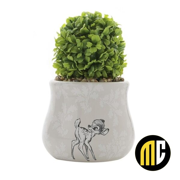 DISNEY - Forest - Bambi - Pot + Fausse Plante