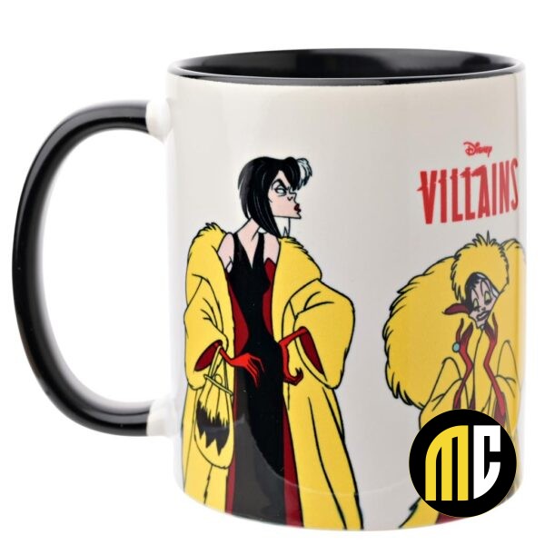 DISNEY - Cruella - Mug Interieur Coloré - 325ml