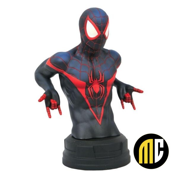 MARVEL - Morales Spider-Man - Buste Premier Collection 18cm