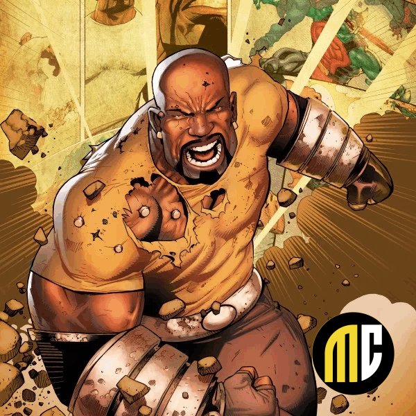 MARVEL ALL NEW - Magnetic Metal Poster 45x32 - Luke Cage (M)