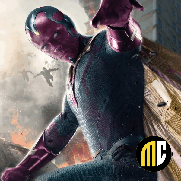 AGE OF ULTRON CHARACTERS - Magnetic Metal Poster 45x32 - Vision