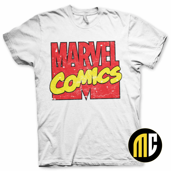 MARVEL - Vintage Marvel Comics Logo - T-Shirt (XXL)